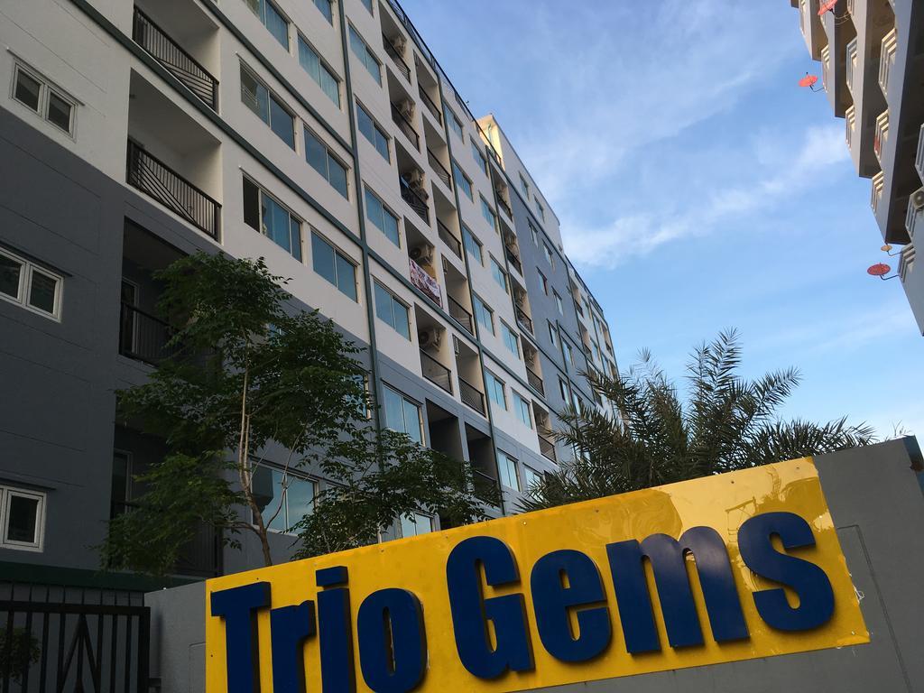 Trio Gems Condo Bãi biển Jomtien Ngoại thất bức ảnh